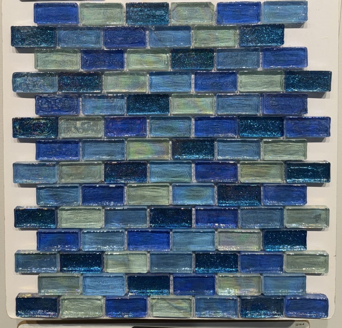 LM-1267 1X2 Aqua Blumoon Mosaic – 11 sheets