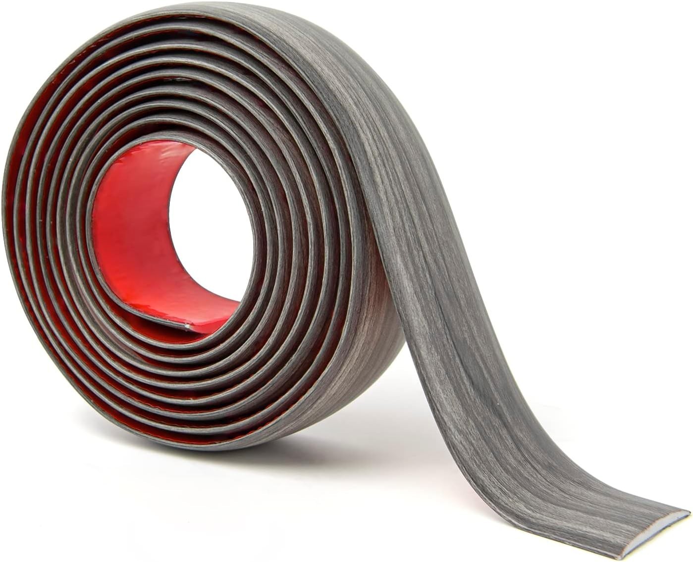 Multi-Surface Self-Adhesive Floor Transition Strip – 4FT Gray Vinyl Solution