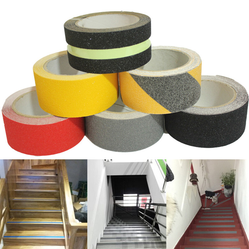 5M Anti Slip Tape Non Slip High Grip Adhesive Backed Water Resistant 8-Colors