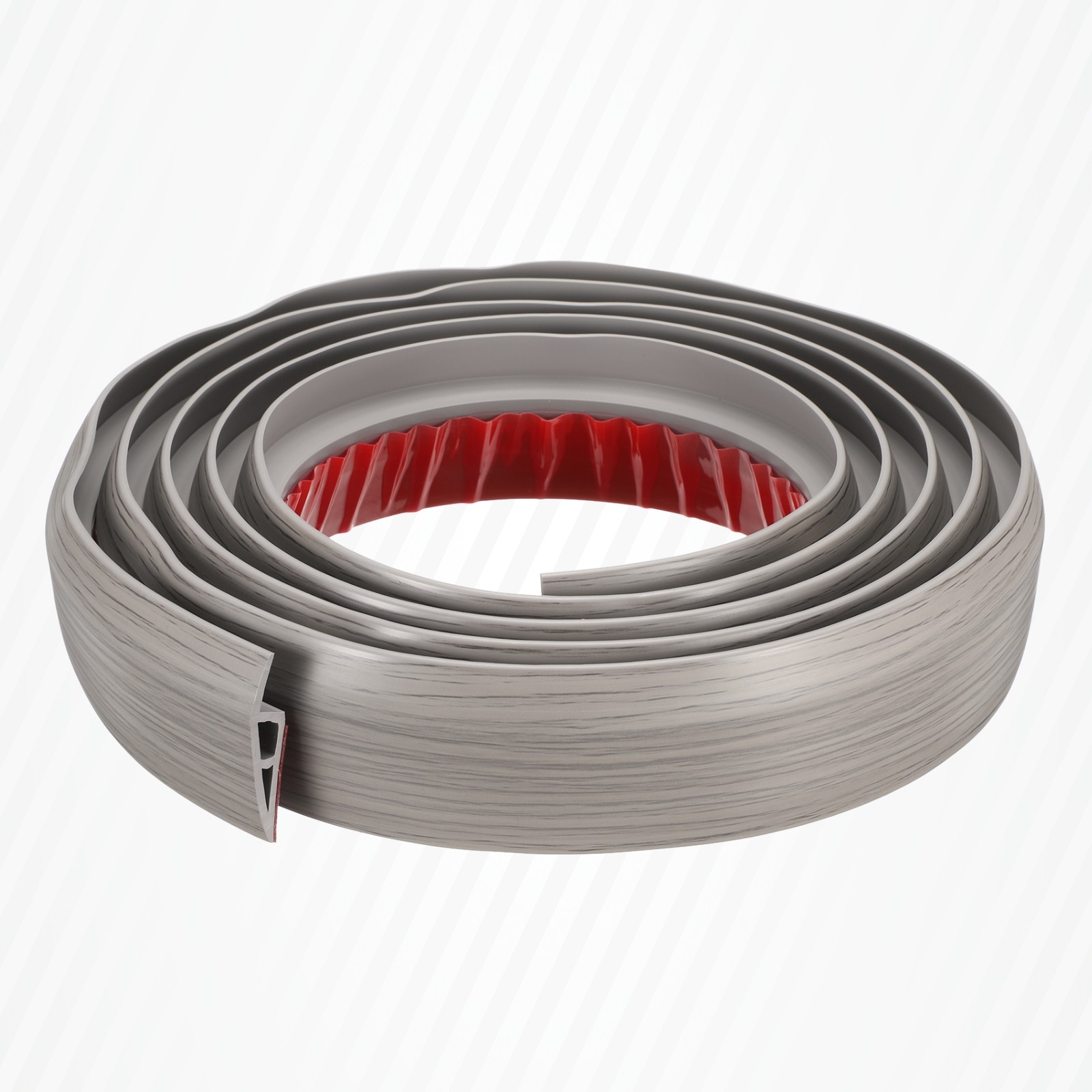 Floor Transition Strip 2″ 10ft for 10mm Edging Transition Grey Wood Grain