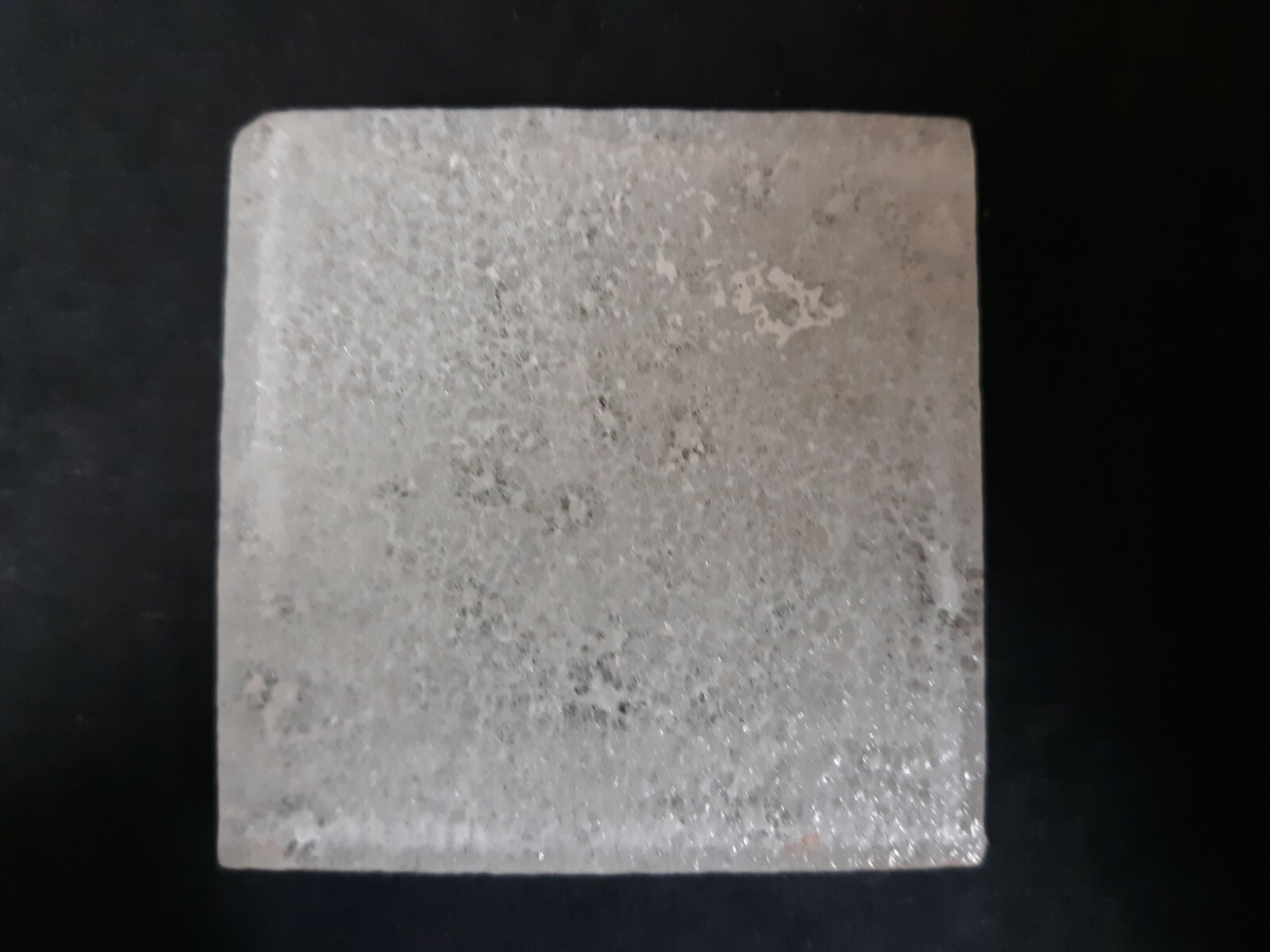 2×2 Italian Metallic Glass Crackled Tile Remodel Sahara Gold color 24 pcs