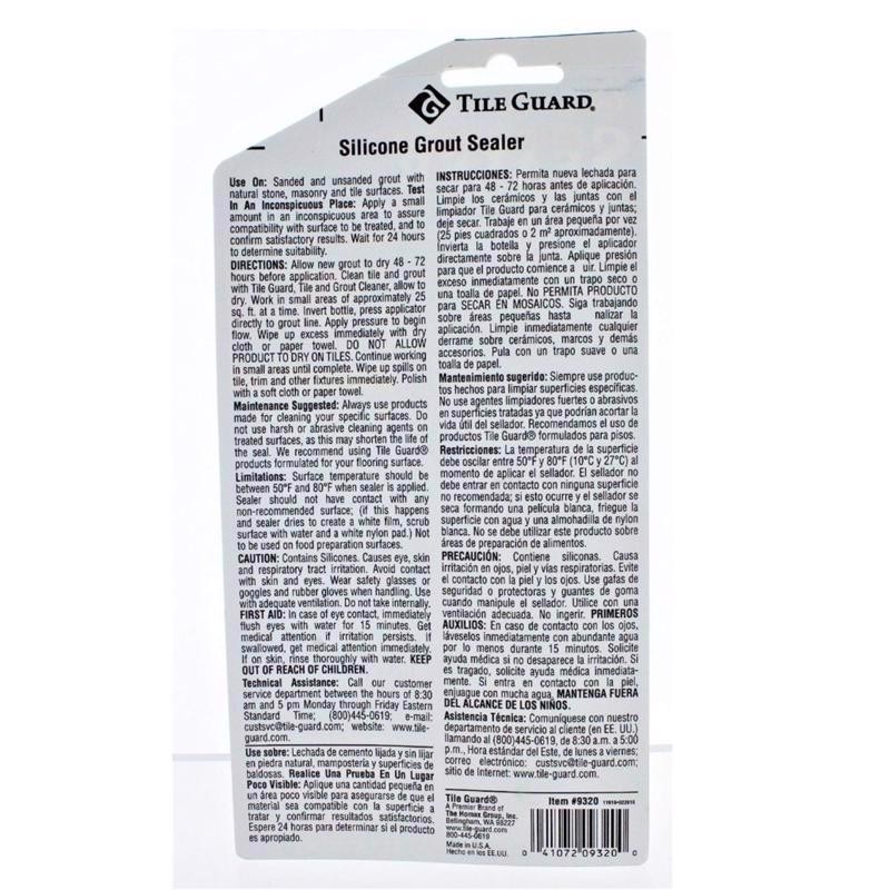 New Homax Residential Grout Sealer 4.3 oz