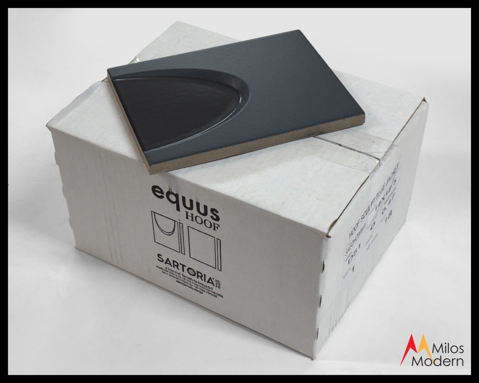 Sartoria Tile Equus 5×7 Made in Italy Blue Jacket 18 Per Box 38 Boxes Available