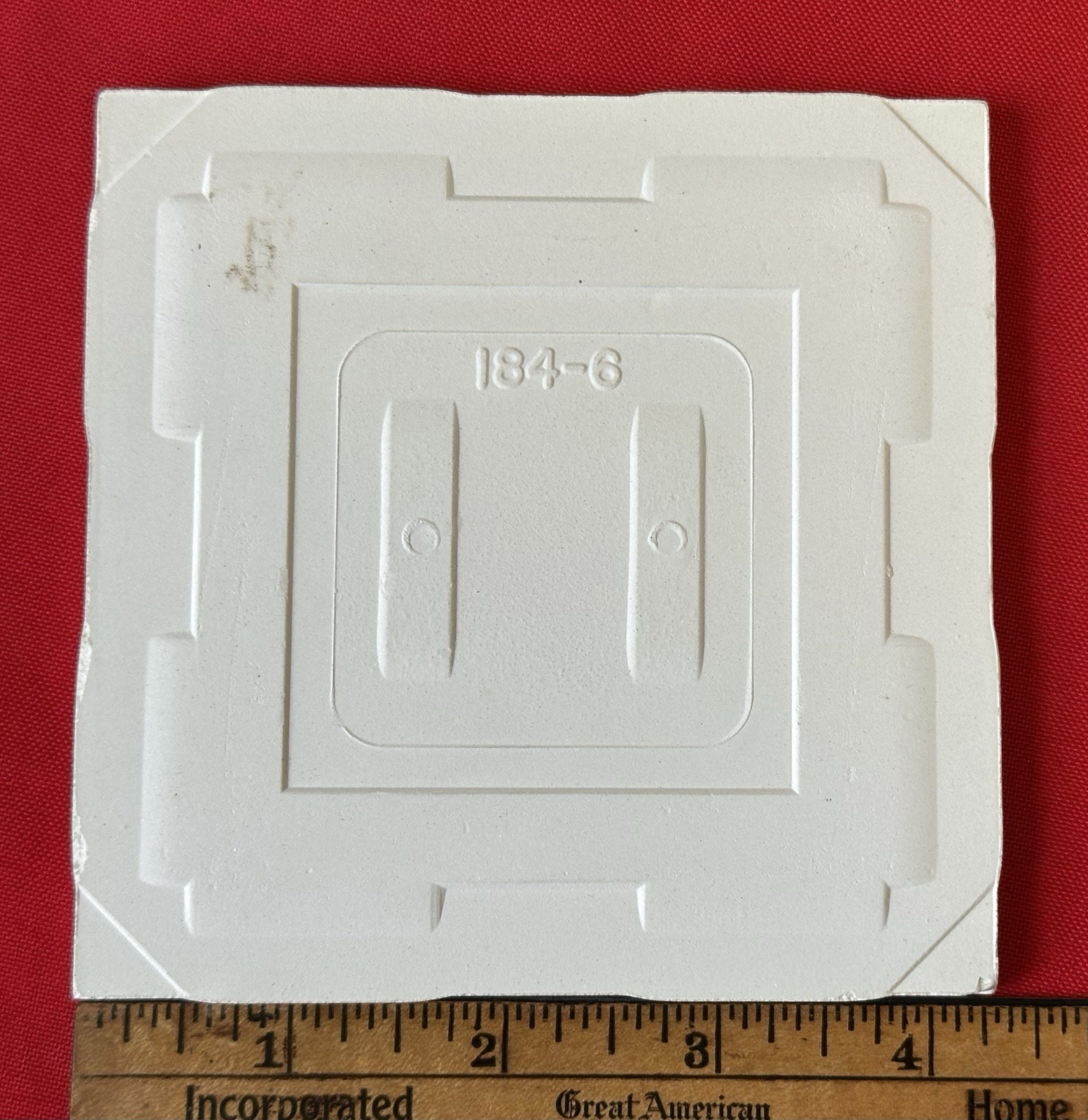 1 pc. Light Blue: 4-1/4″ Glossy Ceramic Tile by Oxford Co. matches Stylon #210