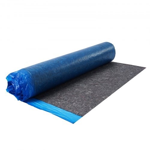 VEVOR Floor Underlayment 100 sq ft 3mm Laminate Flooring Padding Vapor Barrier
