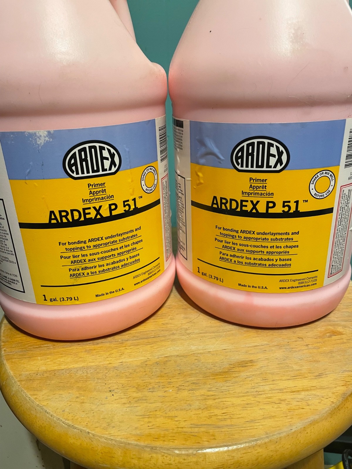 Ardex P51 Primer for bonding underlayments and toppings over concrete 1 Gallon