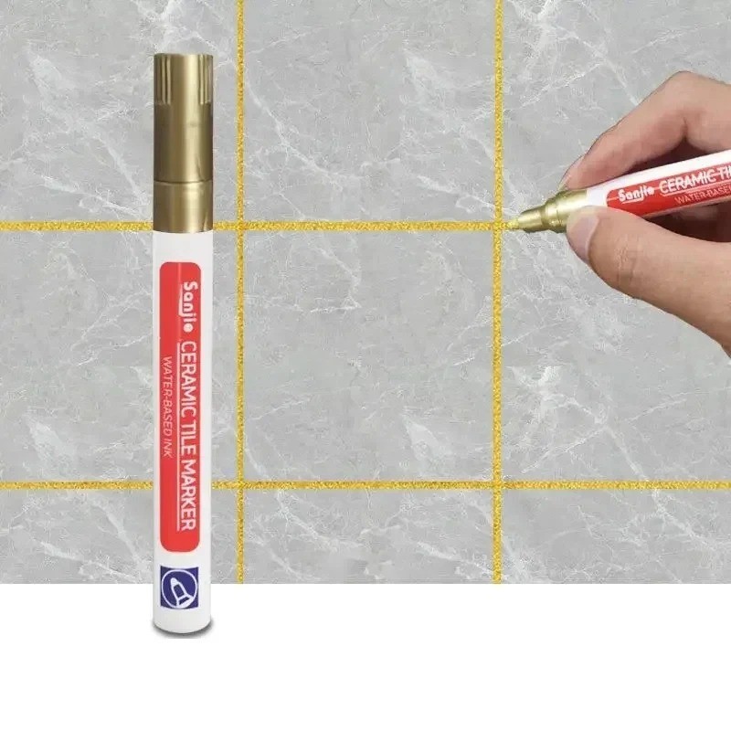 Grout Pen Waterproof Tile Gap Repair Paint Marker Mouldproof Filling Agents
