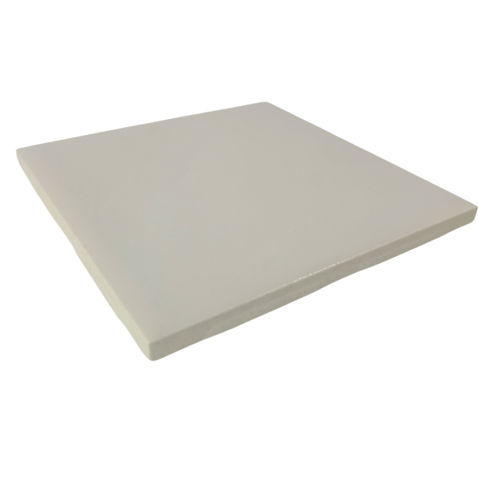 Vintage Warm Off White Ceramic Tile 4.25 inch Subway Square Classic Color 376