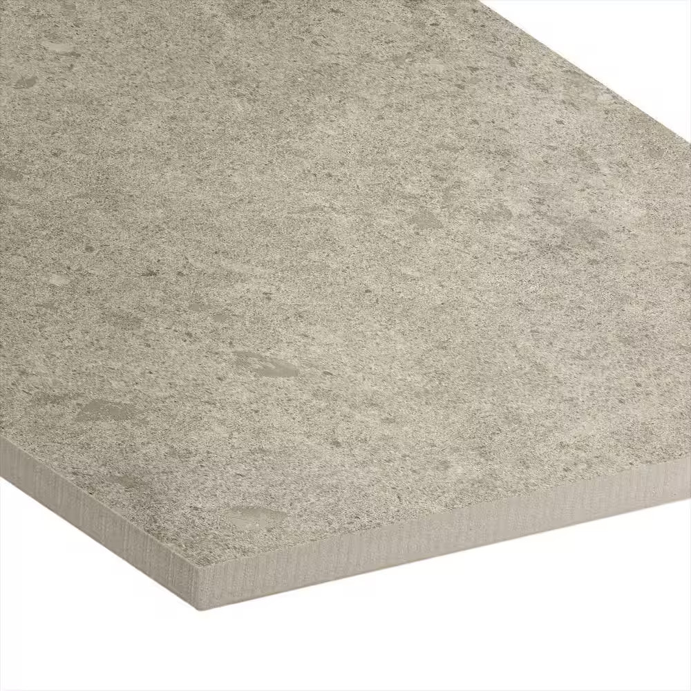 Pietra Limestone Gray 24 In. X 24 In. X 0.75 In. Stone Look Porcelain Paver (Cas