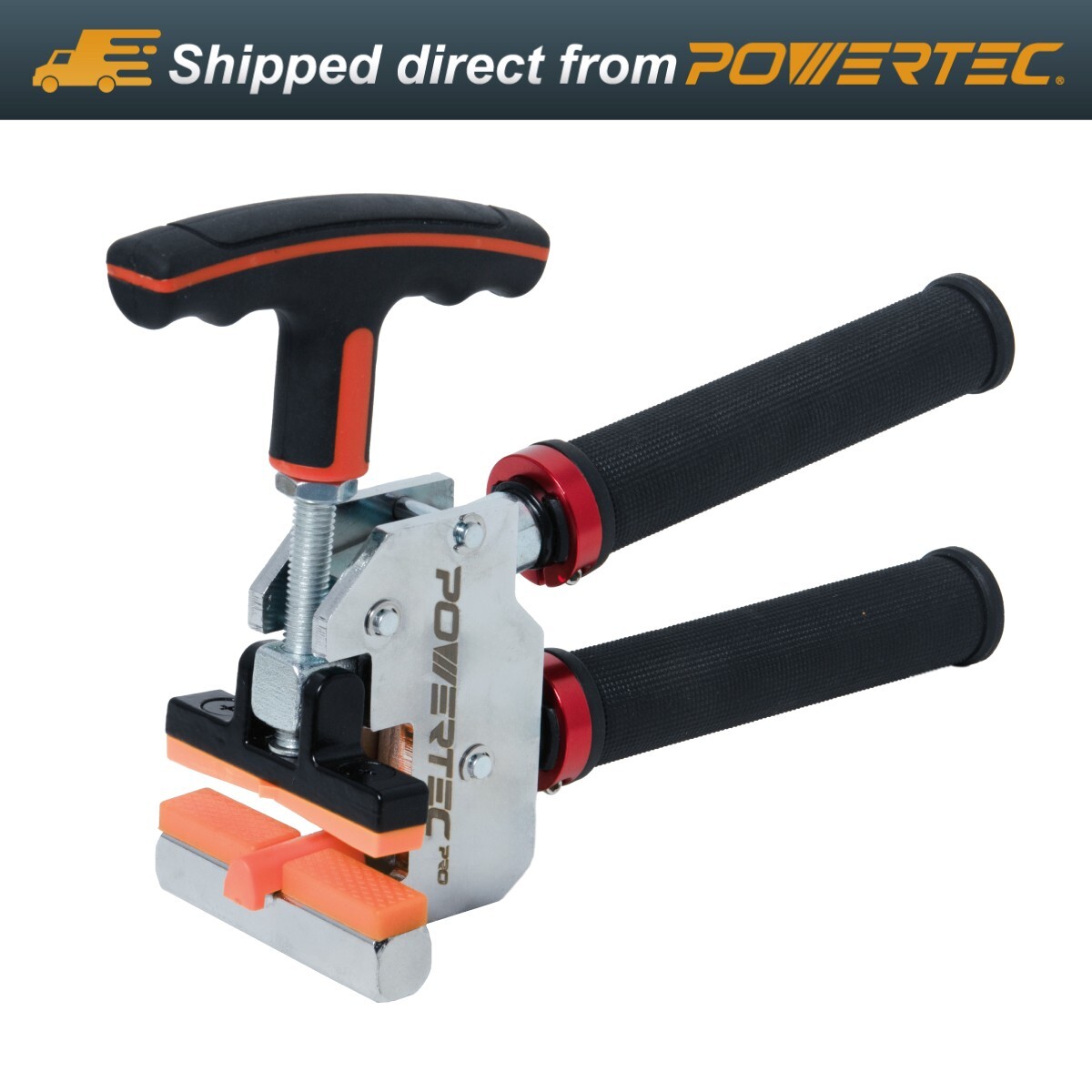 POWERTEC PRO Large Format Tile Breaker – 1-1/2″ Throat, Breaks Tile Up to 9/16″
