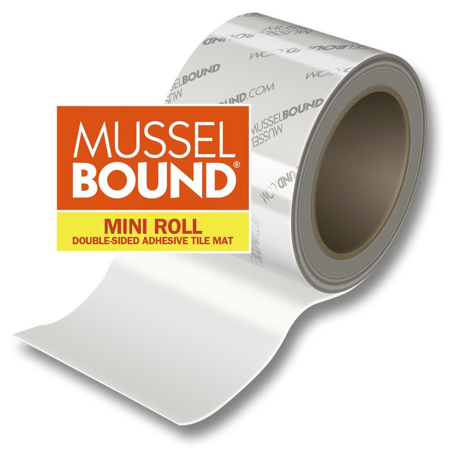 Mussel Bound MusselBound® Adhesive Tile Mat Mini Roll – 3″” x 15′, Easy Ins