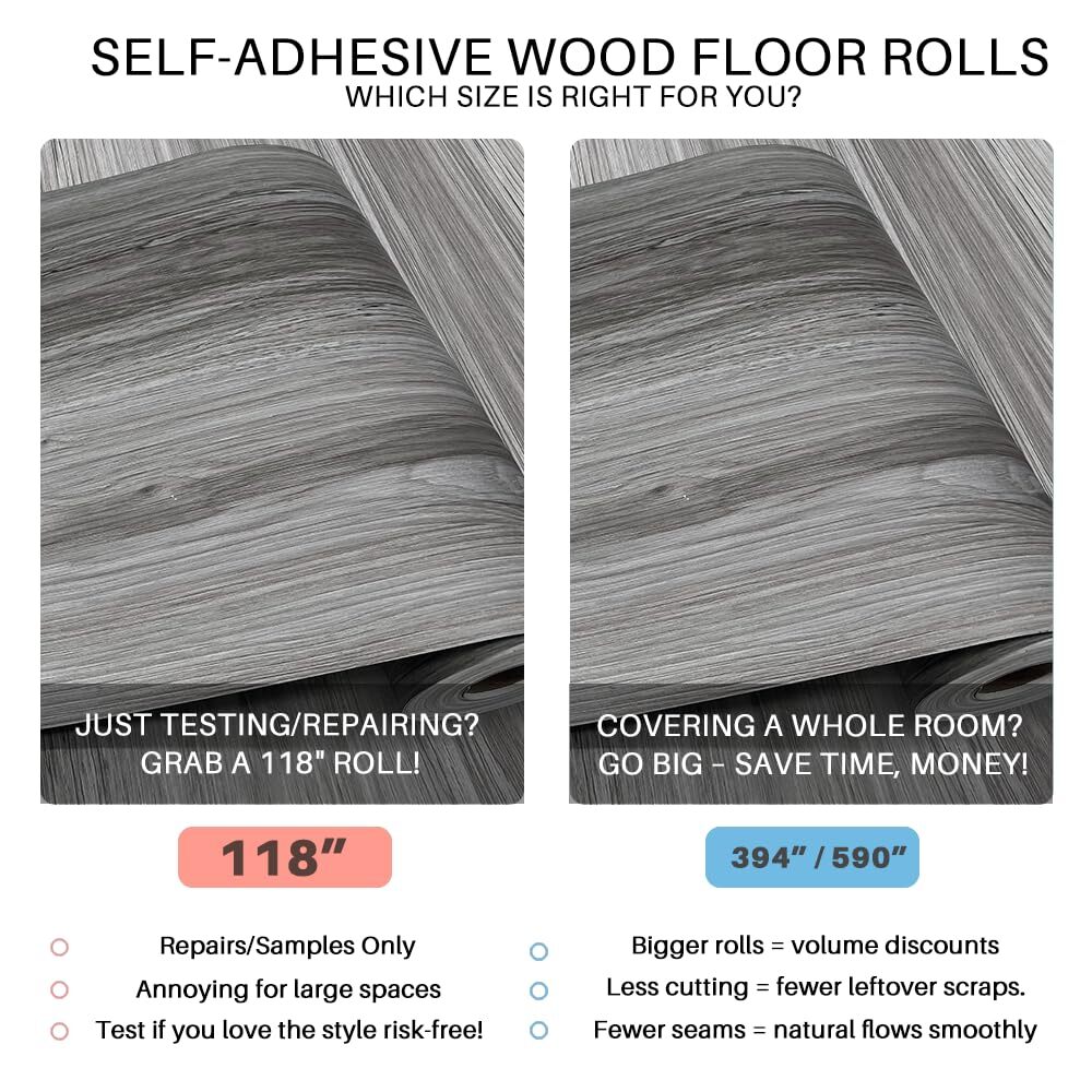 Reclaimed Wood Vinyl Flooring Roll Waterproof Vinyl Plank Flooring Peel