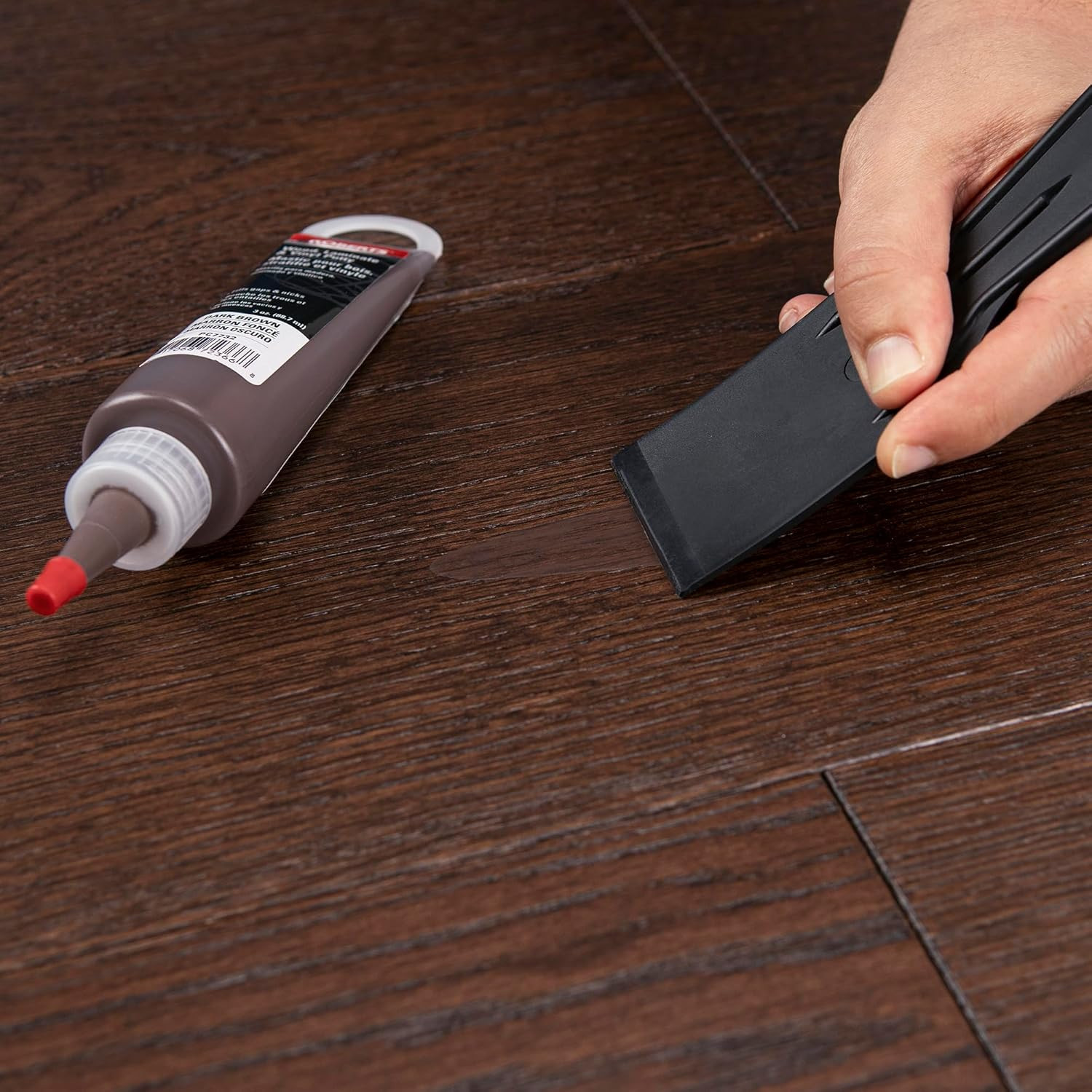 Roberts Palette Quick-Repair Putty for Wood, Laminate & Vinyl – Dark Brown