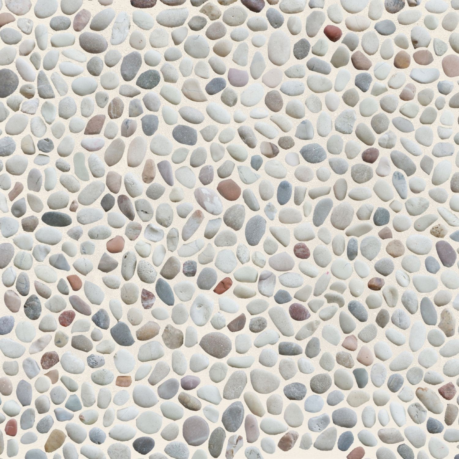 Mini Colour Pebble Natural Stone Mosaic Wall & Floor Tile ($9.8/SqFt)