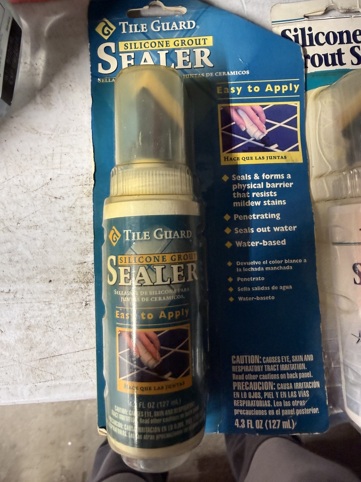New Homax Residential Grout Sealer 4.3 oz 2 pack