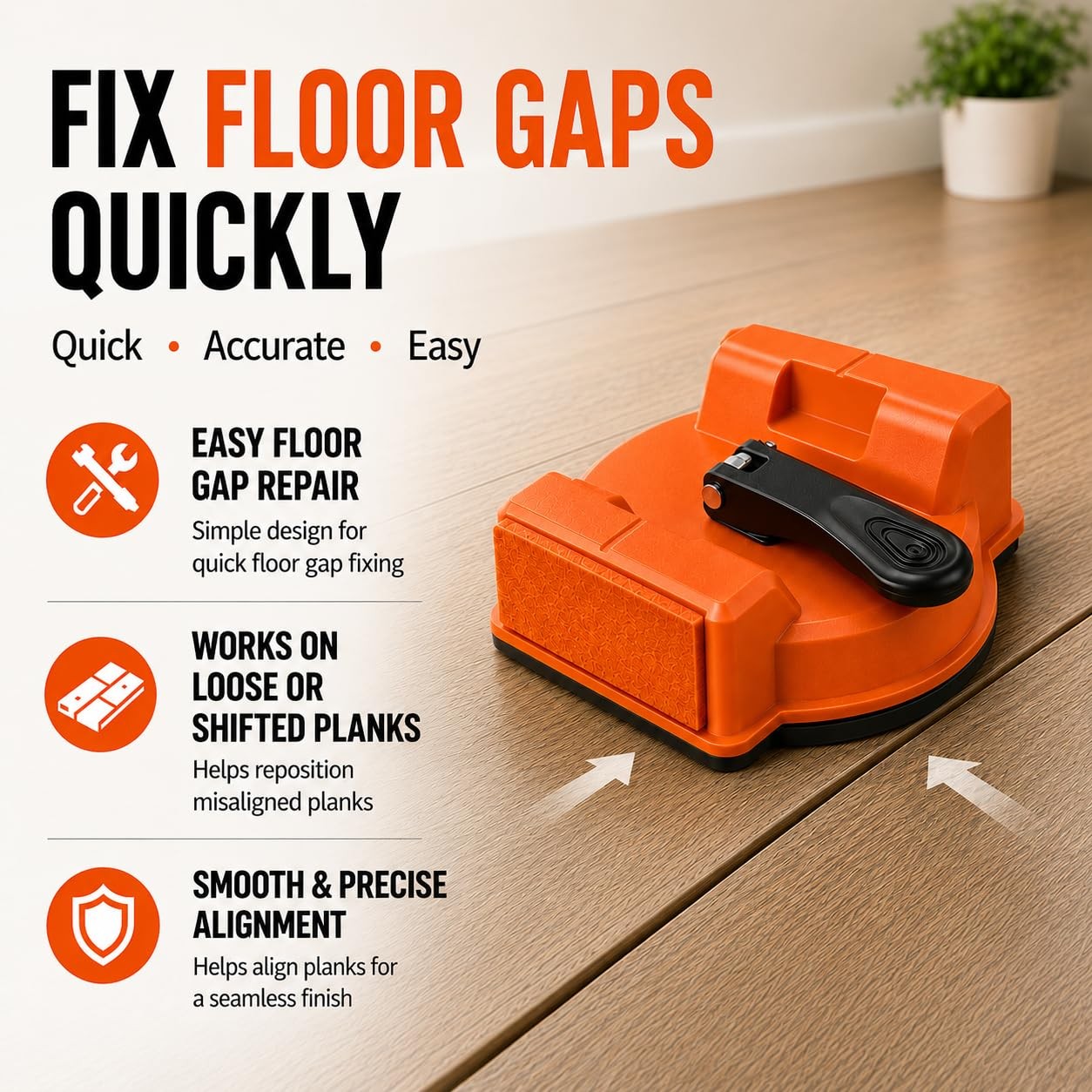 Floor Gap Fixer Tool for Laminate Flooring, Floor Gap Repair Kit with Strong …