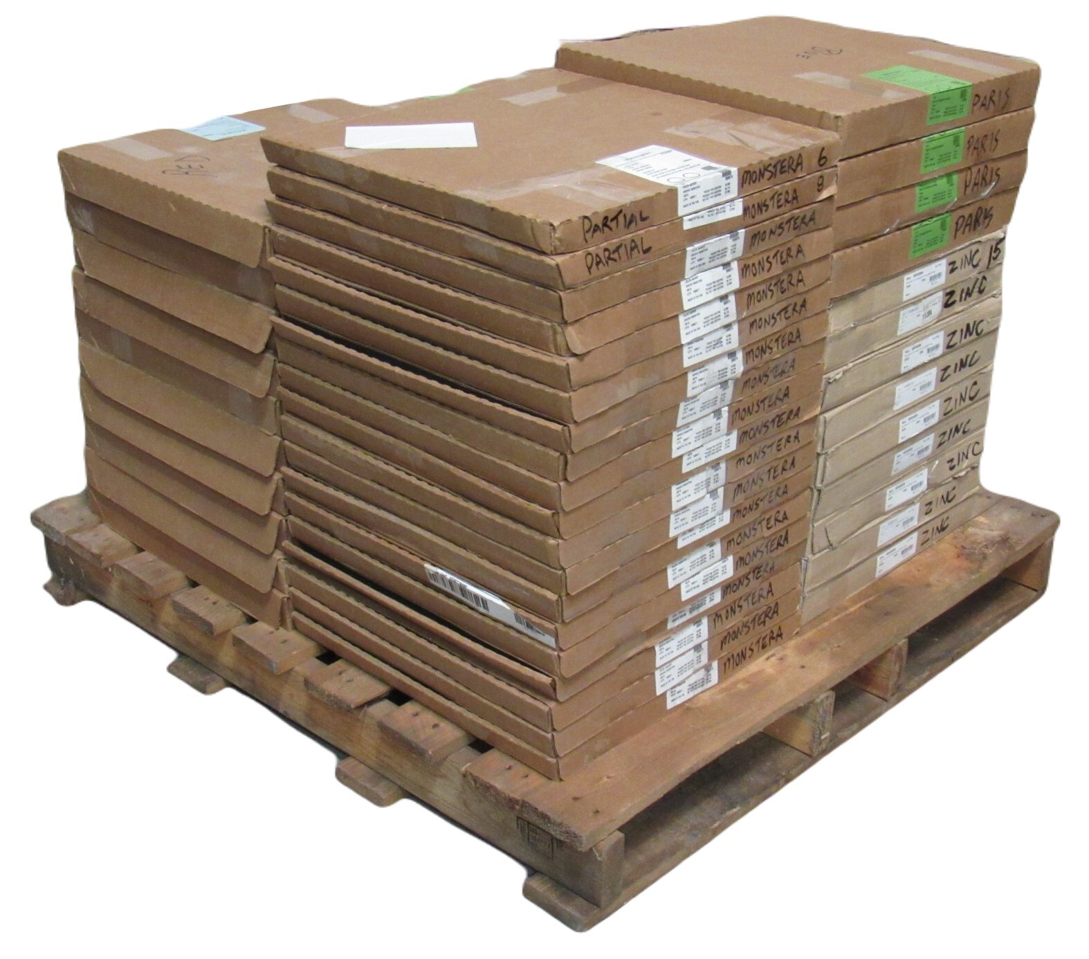 NEW Mannington Commercial Shaw 18×18″ LVT Luxury Vinyl Tile 1800 Sq Ft Glue Down