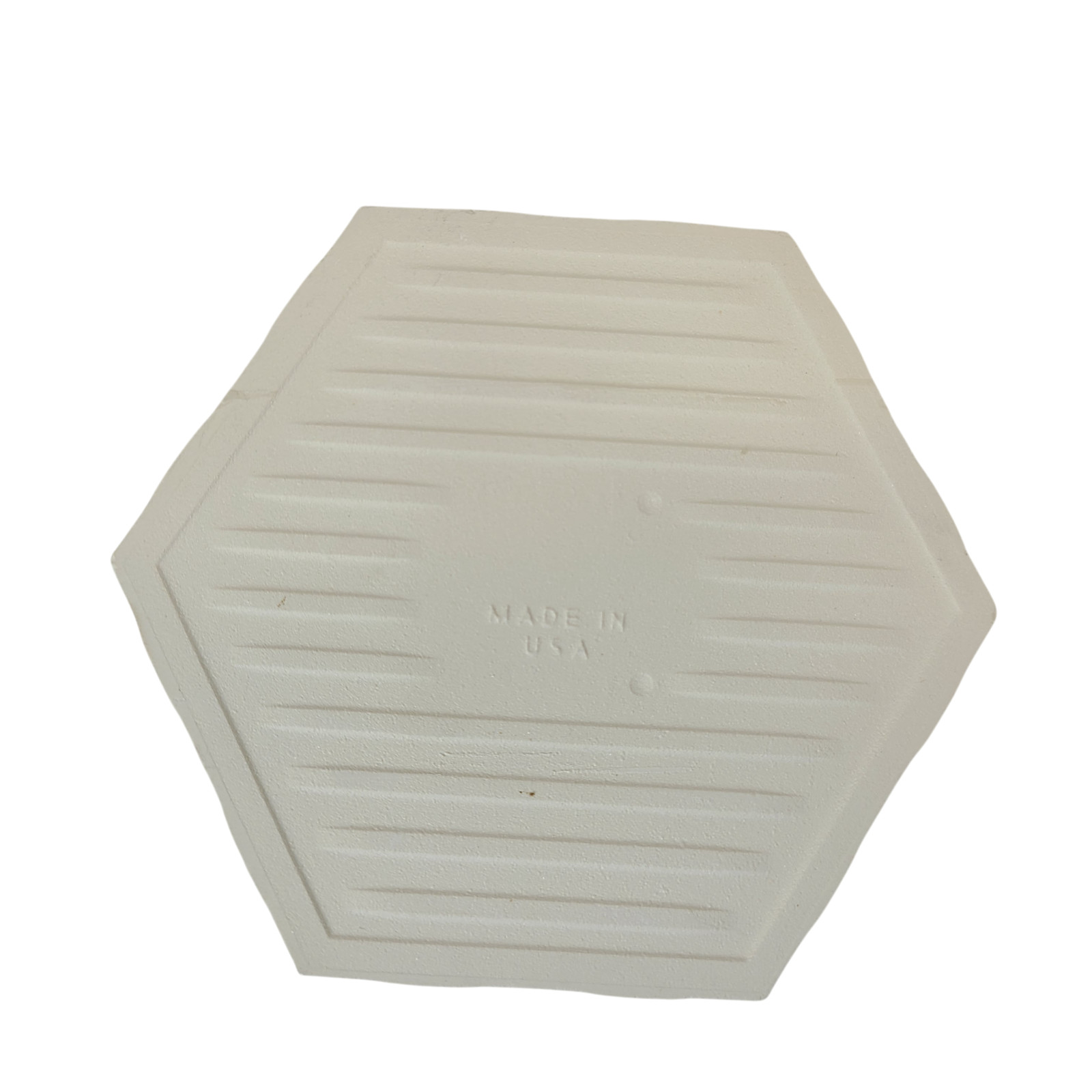 Beige Bone Almond Ceramic Tile Hexagon FT Subway Vintage Mid Century Crystalline