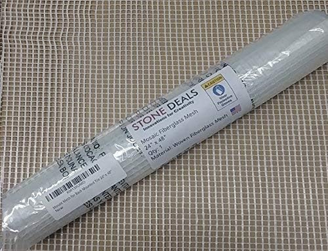 Mosaic Mesh for Back Mounted Tile 24″ X 48″, Non Sticky
