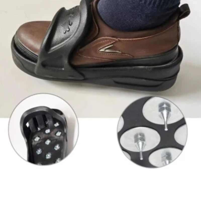 1 Pair Flexible Spiked Shoes for Epoxy Floor Coating Epoxy Paint Self-Leveling