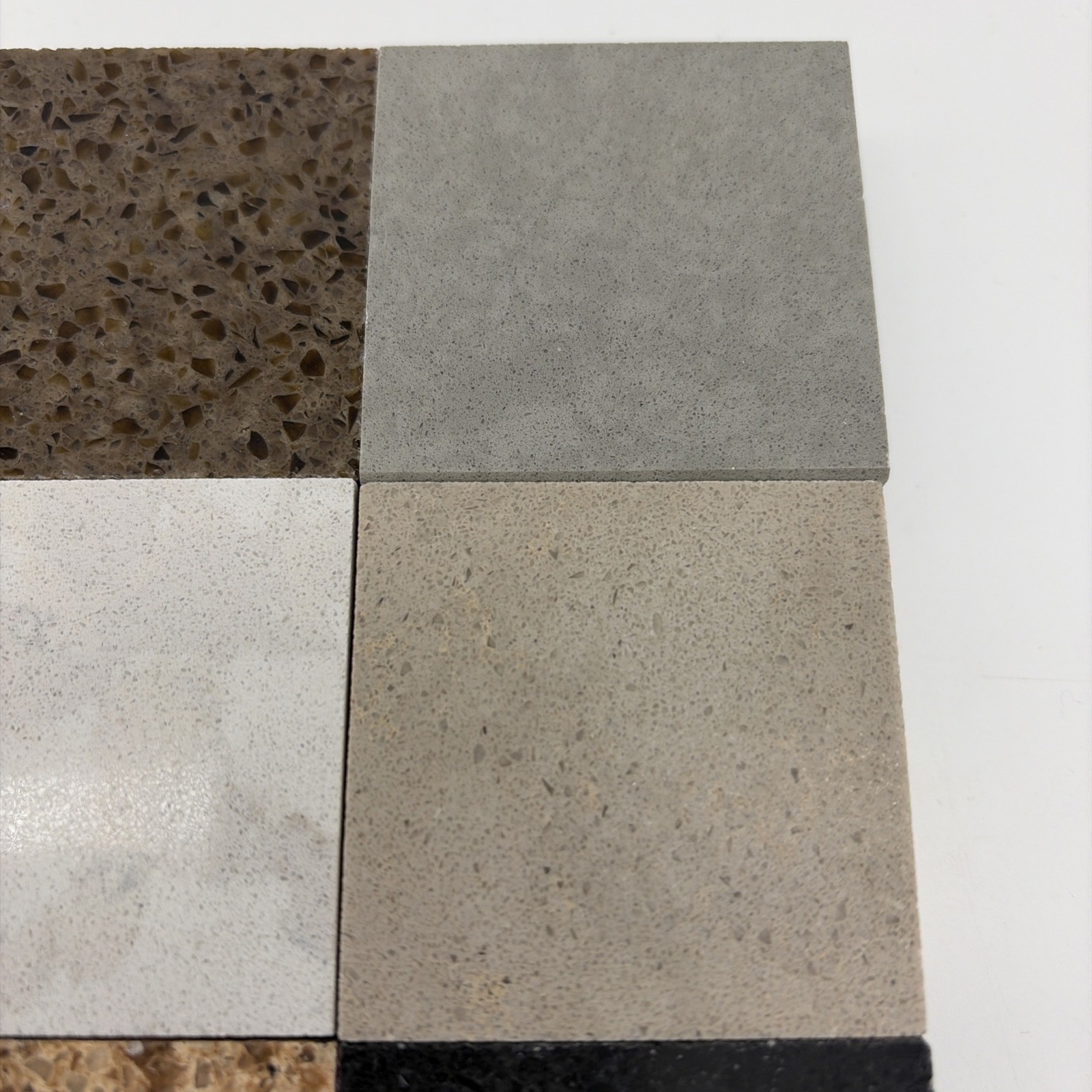 DuPont Zodiaq Quartz 12 Pc Swatches 2×2 Countertop Tile Sample Lot Corian Quartz