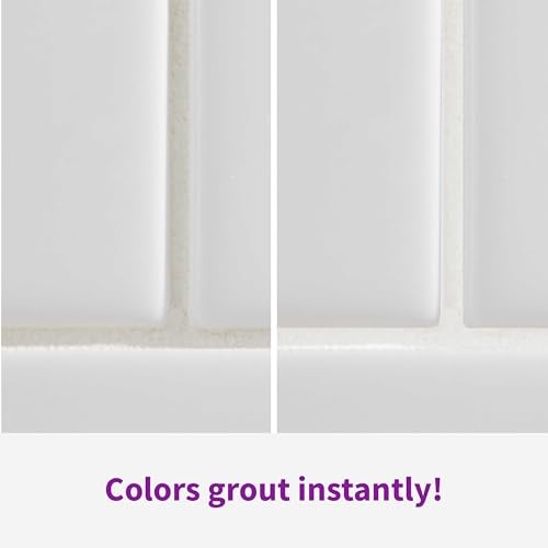 Grout Renewer Pen, White Grout Paint Pen, Instantly Restores Grout Co