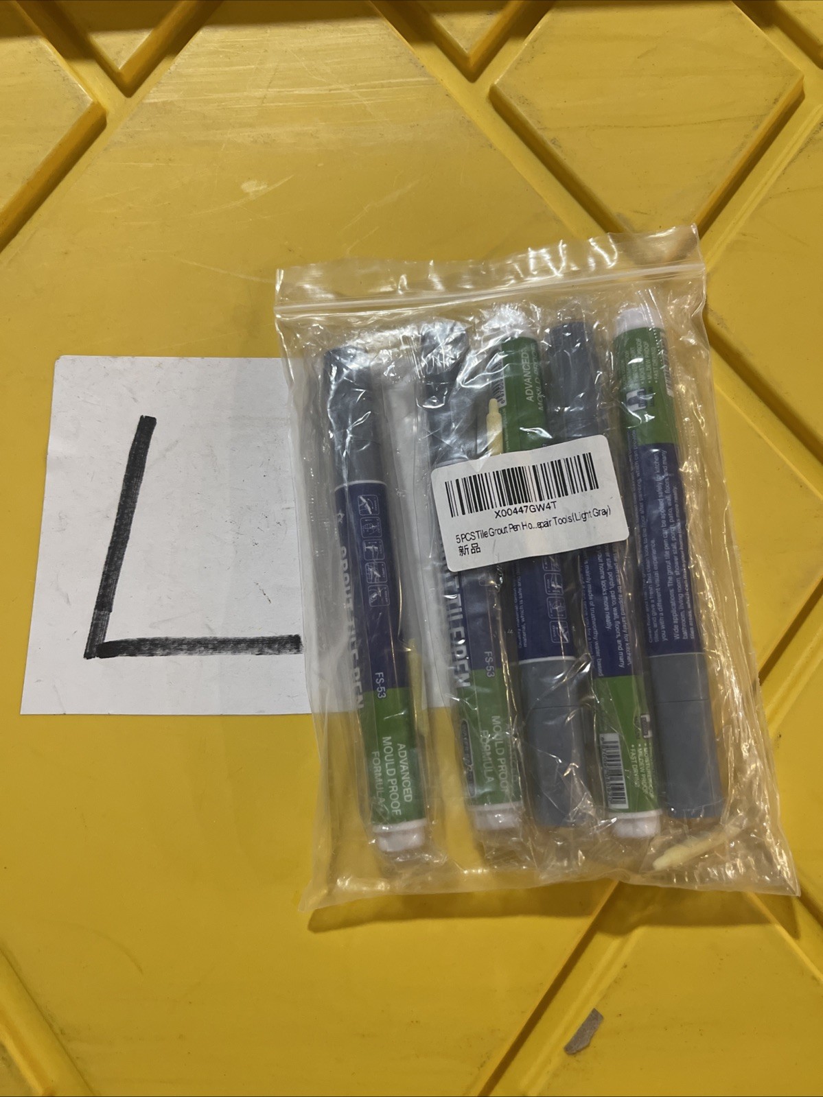 Grout Pen Light Grey Tile Paint Marker: Waterproof Grout Paint Pack Of 5 New