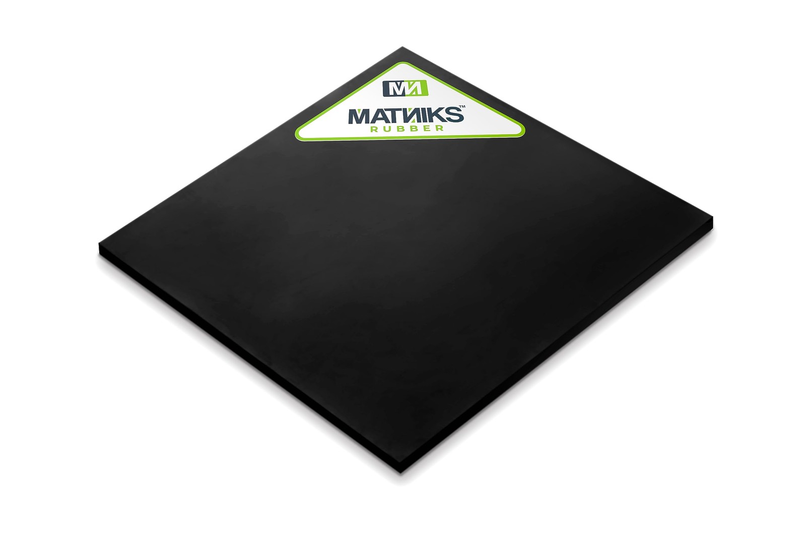 Black Neoprene Rubber Sheet 12×12 Inch 1/4 Inch Thick Heavy Duty DIY Gaskets