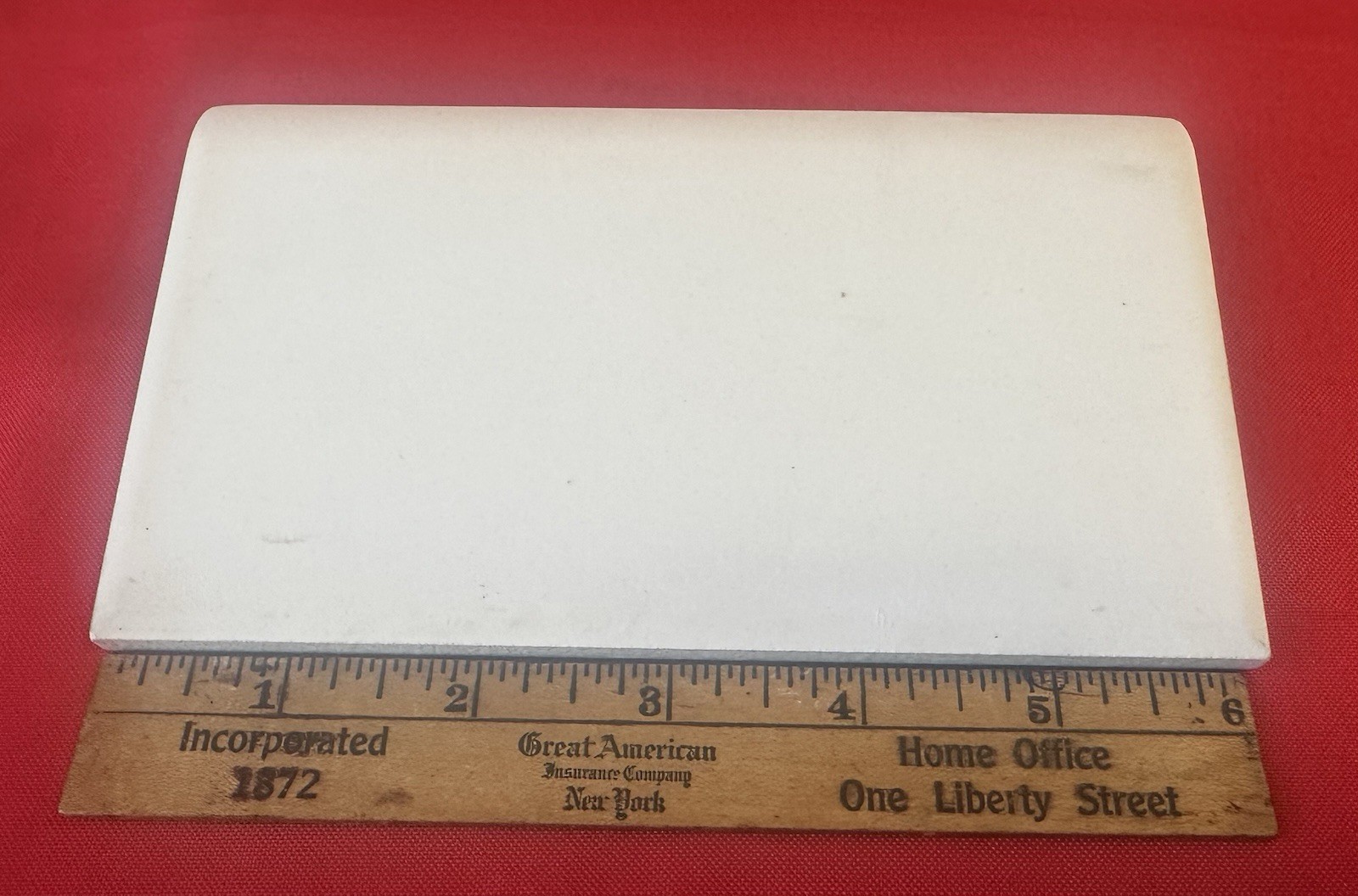 1 pc. Buckwheat 3-7/8 X 6-1/8″ Glossy Ceramic Cove Base Tile, florida, Flat Top