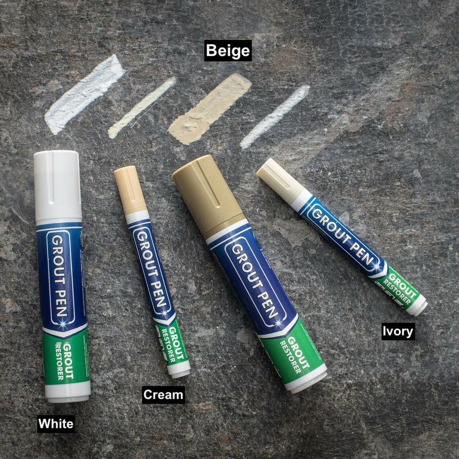 Grout Pen Beige Tile Paint Marker: Waterproof Tile Grout Colorant and Sealer Pen