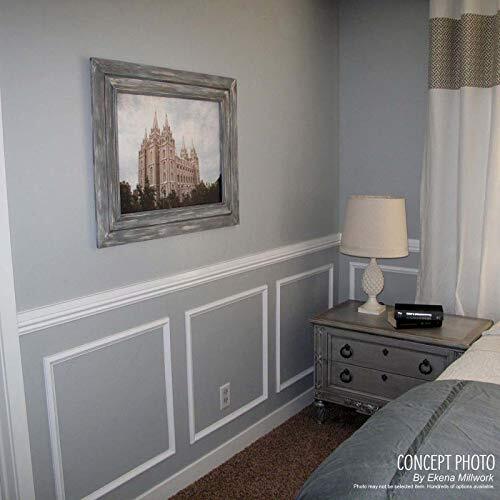 Pnl20x24as02 20″w X 24″h X 1/2″p Ashford Molded Scalloped Wainscot Wall