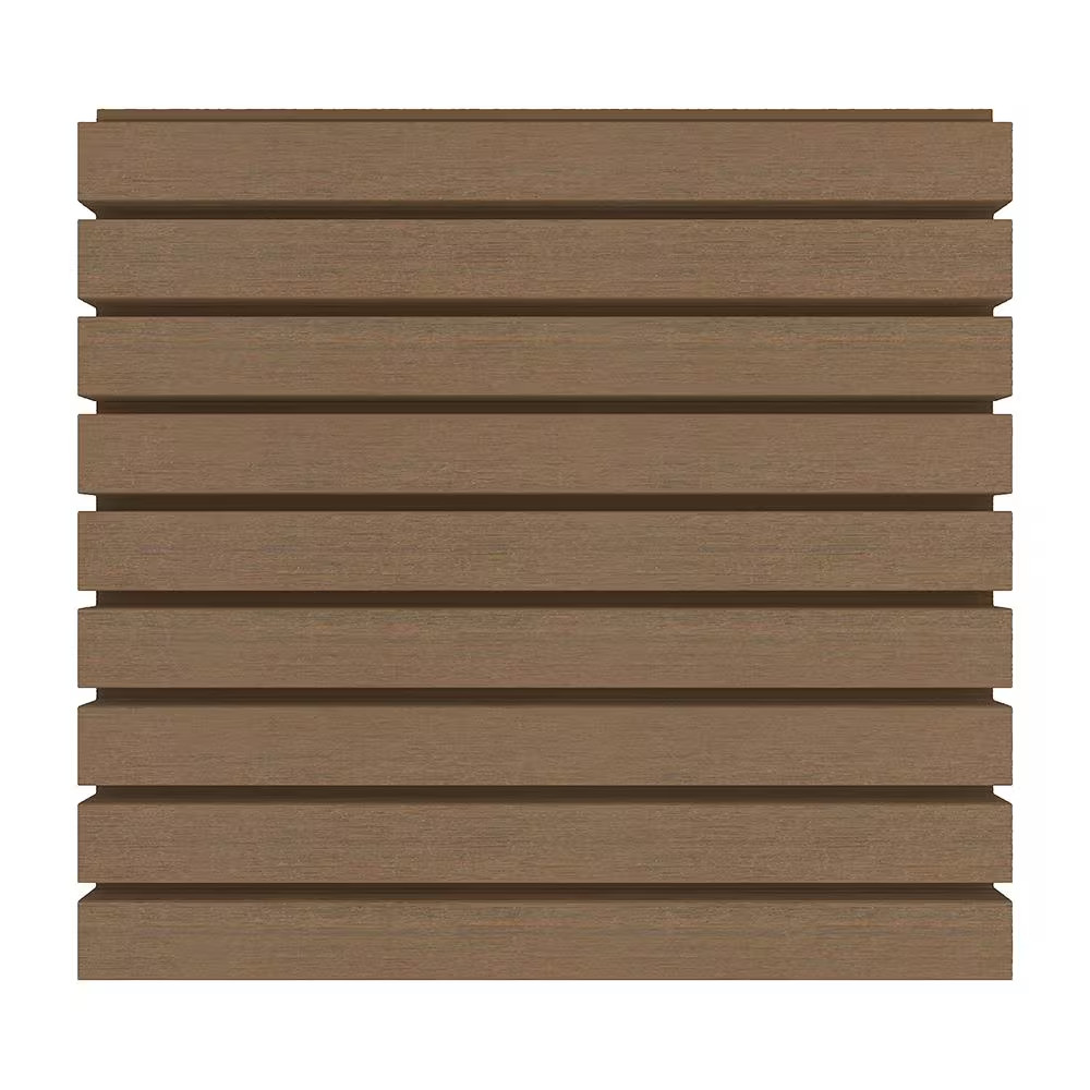European Siding System 7.7 In. X 96 In. Composite Belgian Board Siding in Peruvi