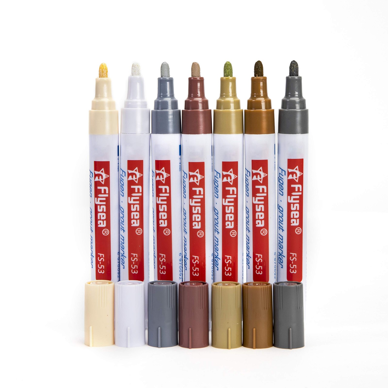 7 Pieces Grout Pen Home Tile Grout Wall Pen Restorer Pen Repair Marker For Re…
