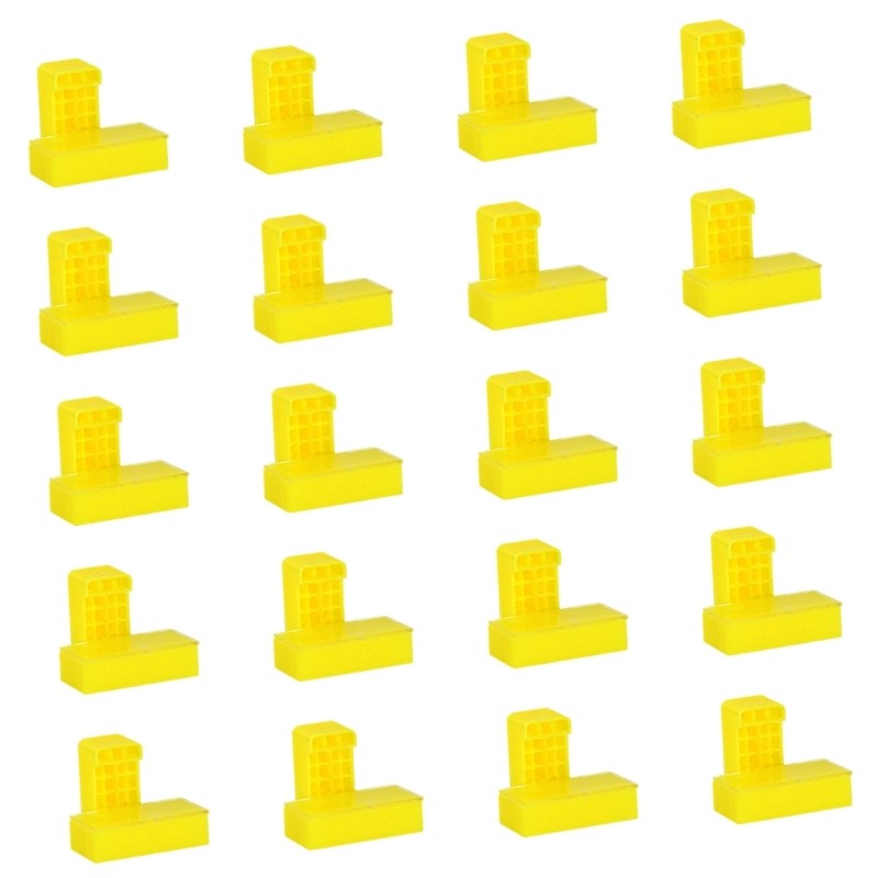 20pieces Edge Leveling Clips Tile Edge Fixers For Wall Tile Corner Alignment