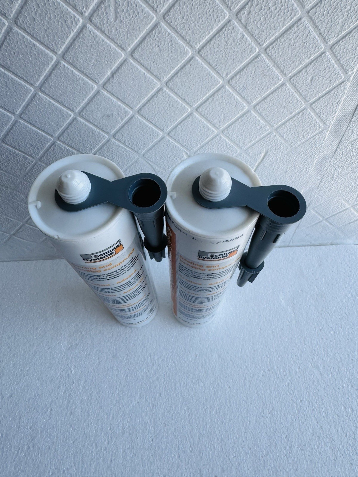 Set Of 2 Schluter Kerdi-Fix (2 x 9.8 fl. oz ) Gray