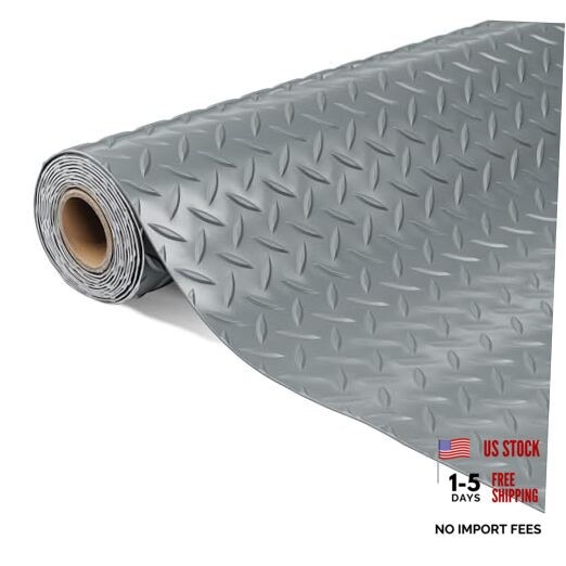 4×6 FT Garage Floor Mat, Thickened Garage Mats Flooring Roll for Under Car,