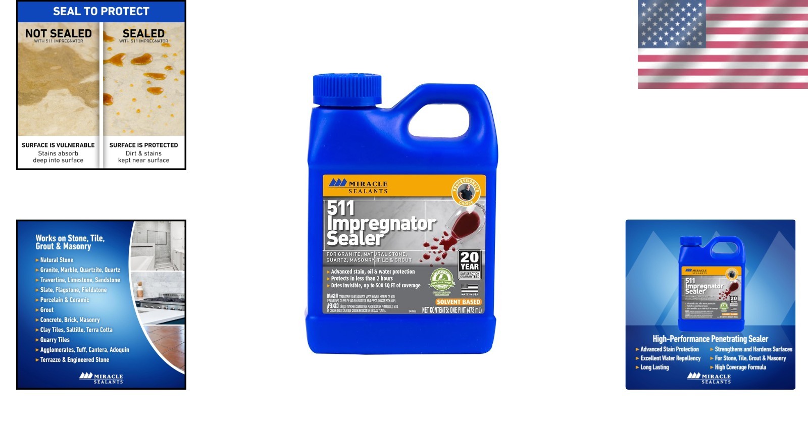 511 Impregnator Sealant – Stain Protection for Stone