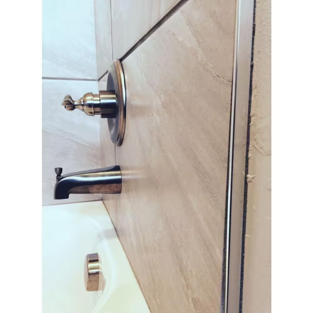 Silver 5/16 In. X 98 1/2 In. Aluminum L-Shaped Tile Edging Trim