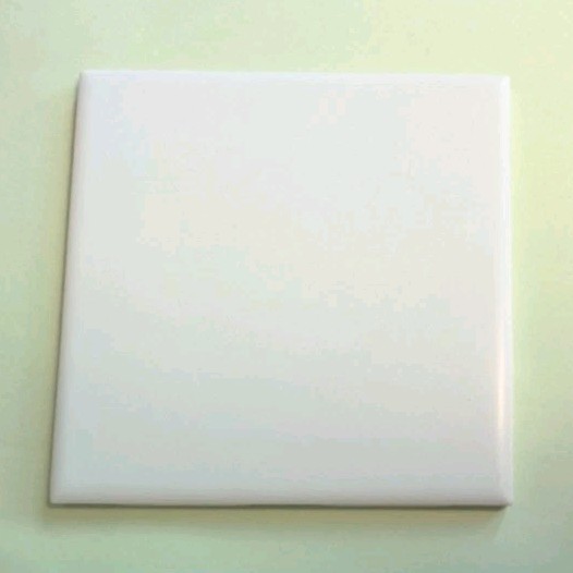 1 pc. 4 3/8 X 4 3/8 Matte Light Turquoise Jade Green Florida Tile New