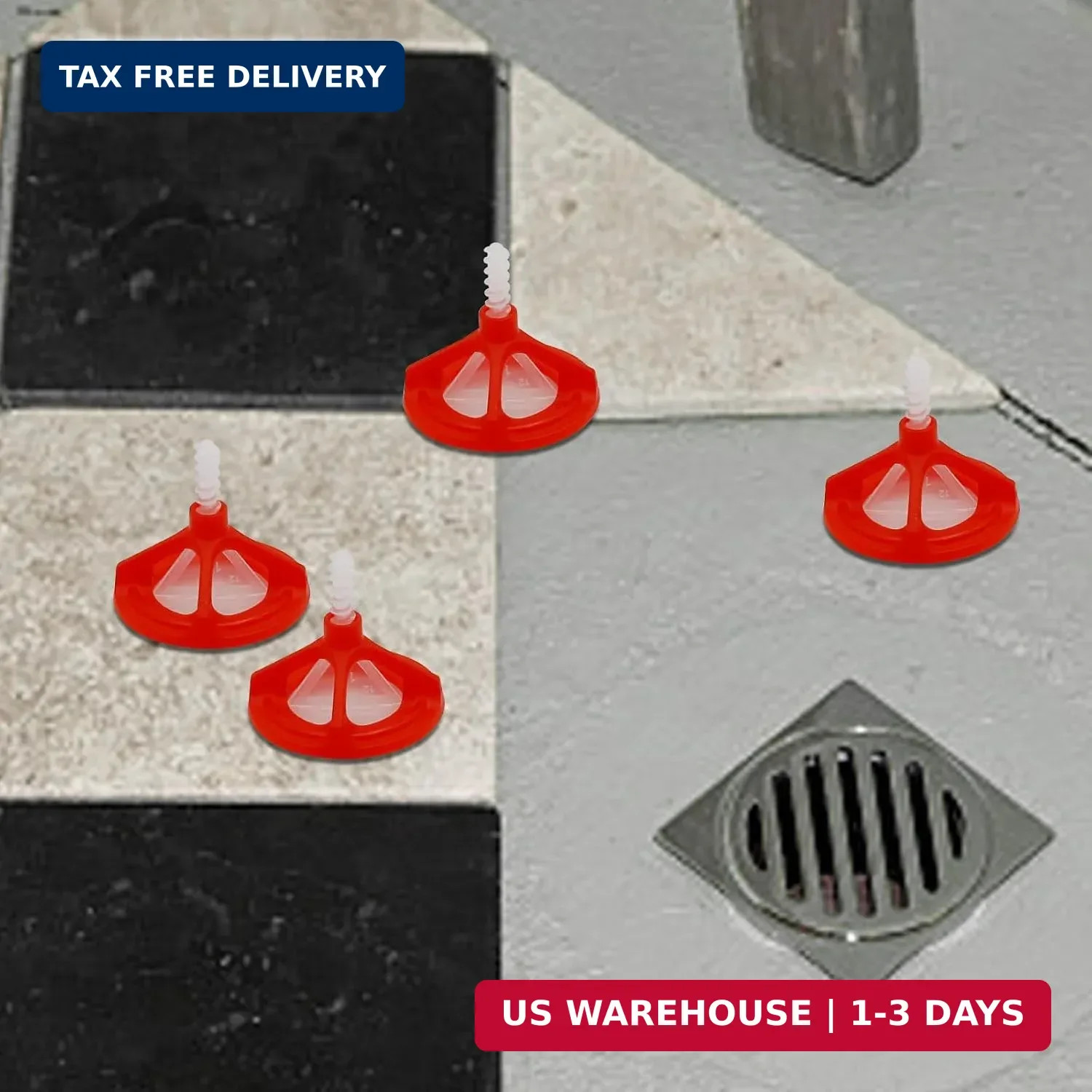 1/8 Tile Leveling System Spiral Tile Spacers Leveling System Tile Anti-Loosening