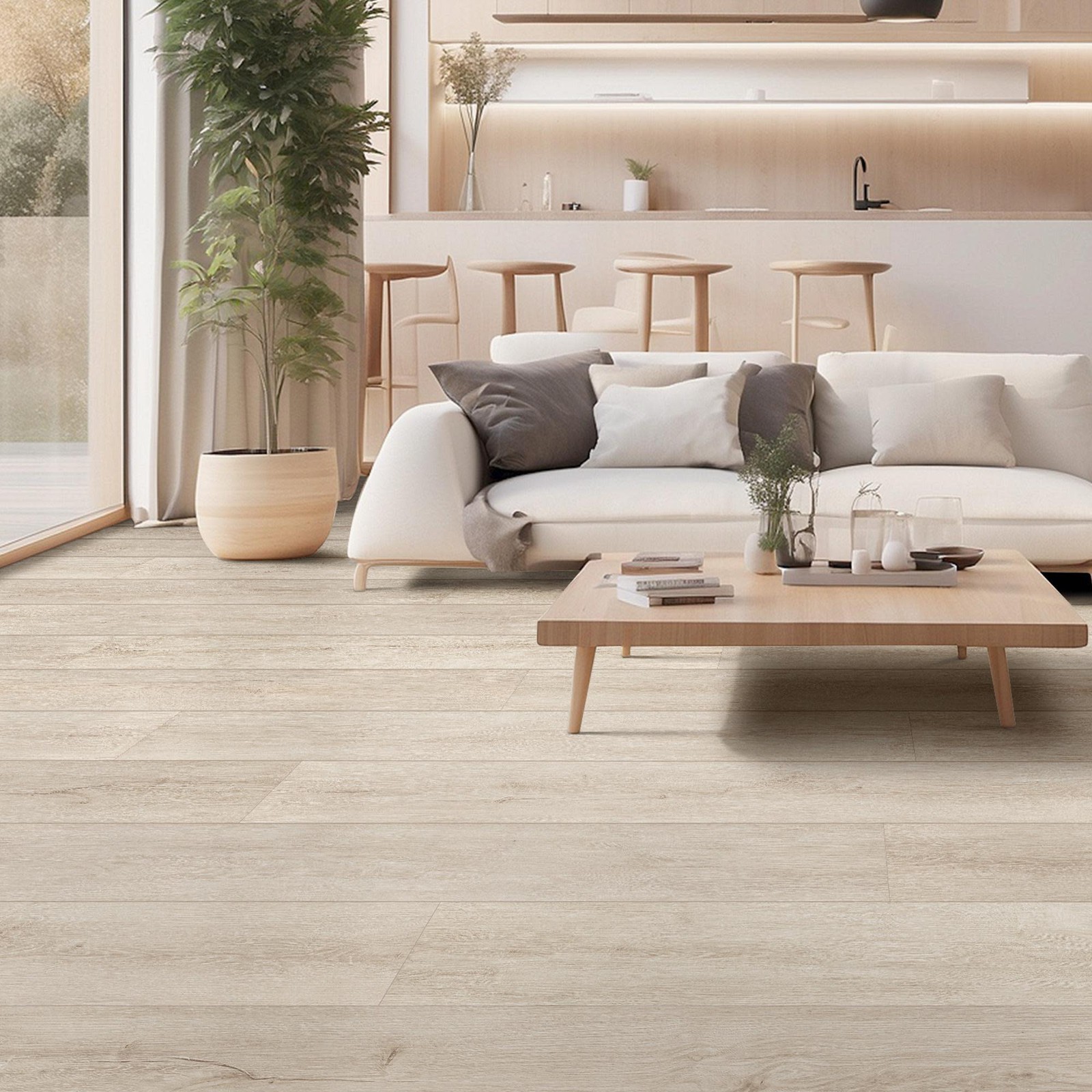 Ackland AKVRC9X48-8022-CA Grovehaven 9″ x 48″ Embossed Vinyl – Frosty Fir