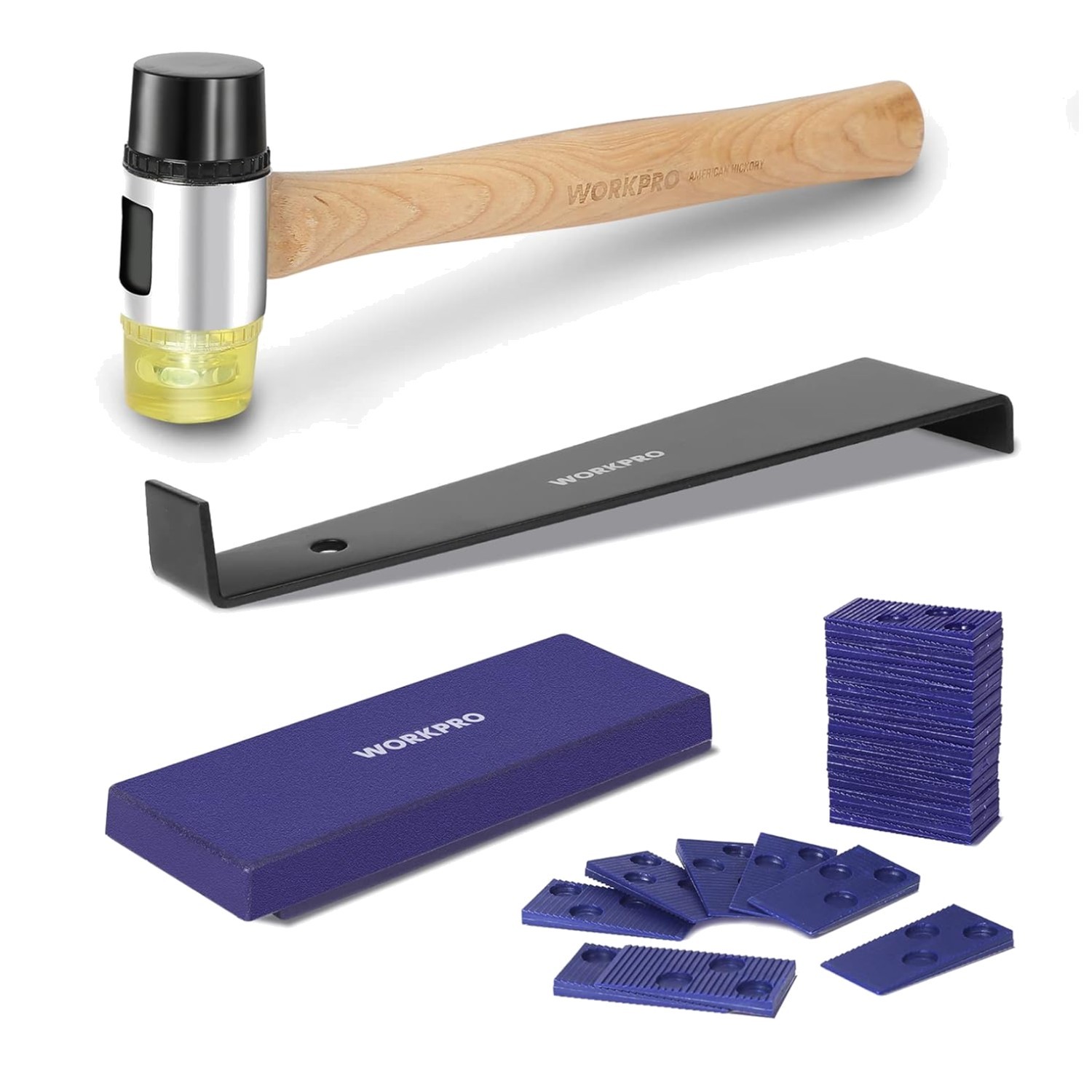 Laminate Flooring Installation Kit with Mallet & Pull Bar