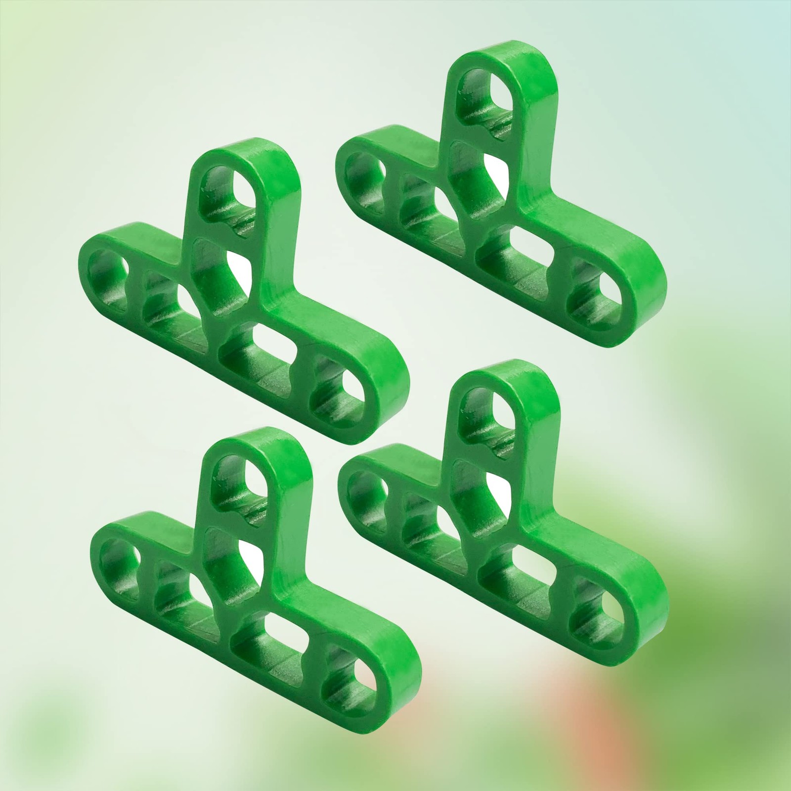 Green Color 10mm 3/8 inch Masonry spacers 100pcs Classic Red Brick Wall Space