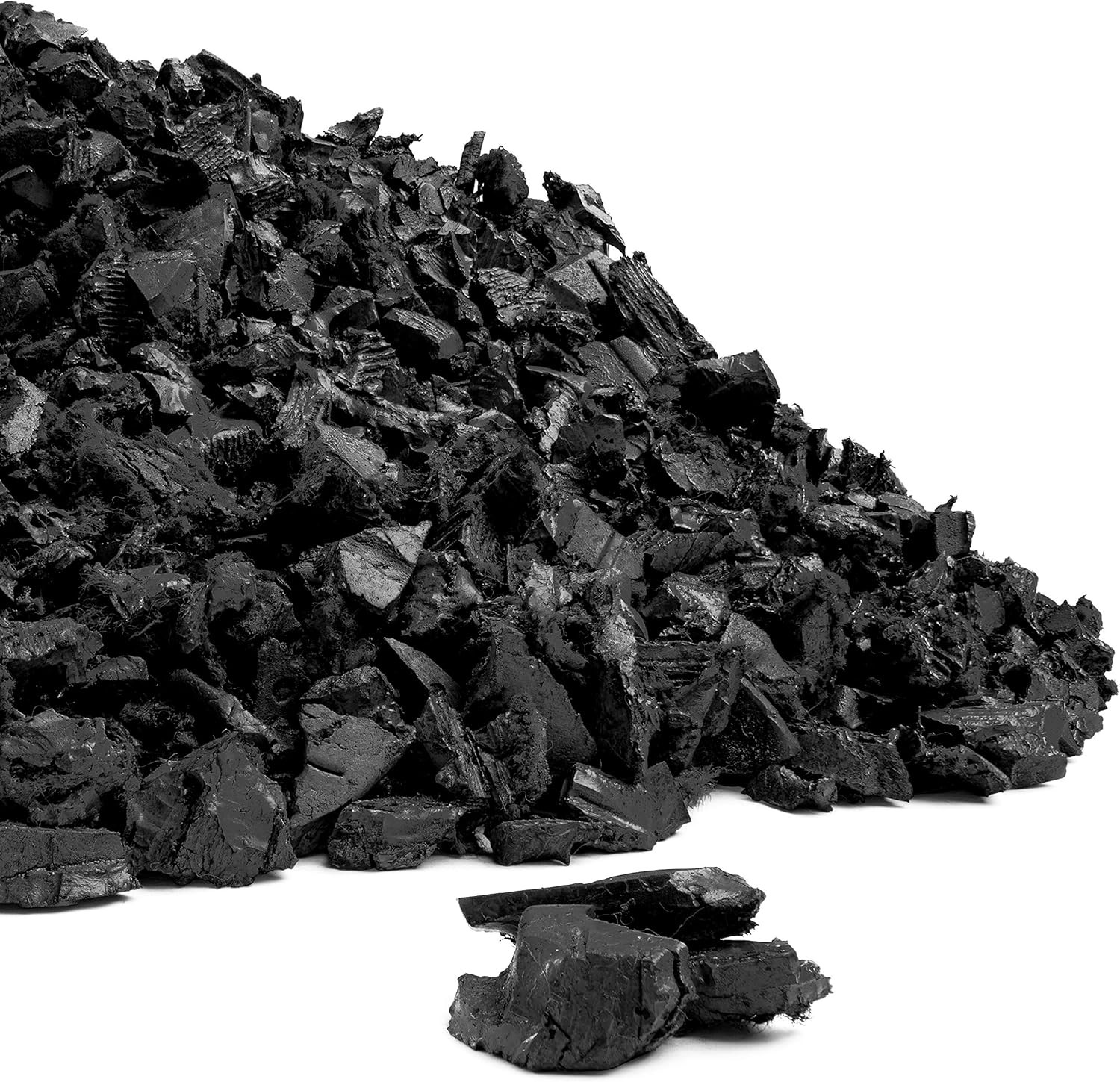 Rubber Mulch Nuggets Protective Flooring for Playgrounds, Swing-Sets, Play Areas