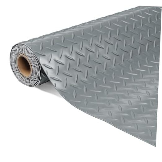 4×6 FT Garage Floor Mat, Thickened Garage Mats Flooring Roll for Under Car,