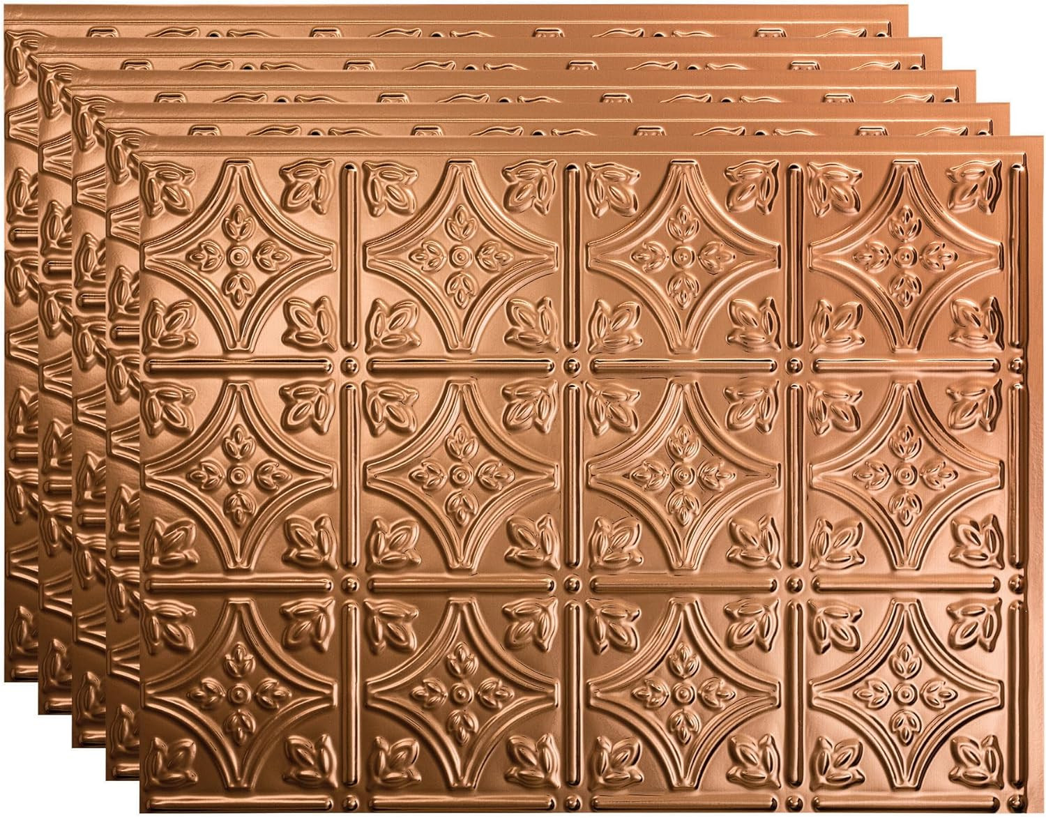 FASÄDE Traditional Style/Pattern 1 Decorative Vinyl 18In X 24In Backsplash Panel