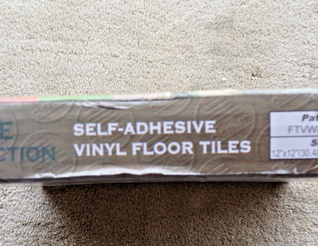 Nexus Self Adhesive 12-Inch Vinyl Floor Tiles, 20 Tiles – gray – 12″ x 12″ @hS