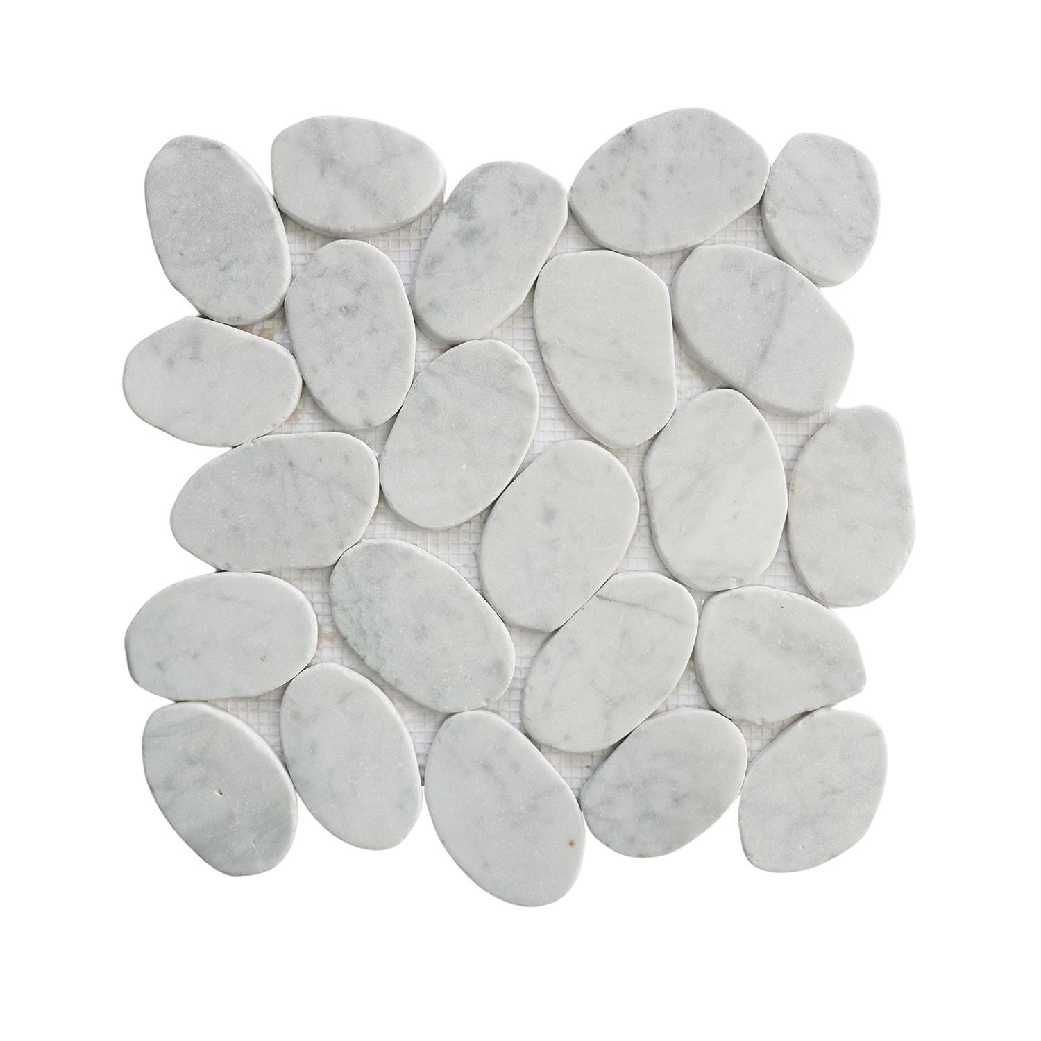 XL Slice Carrara Mosaic Wall & Floor Tile ($13.98/SqFt)