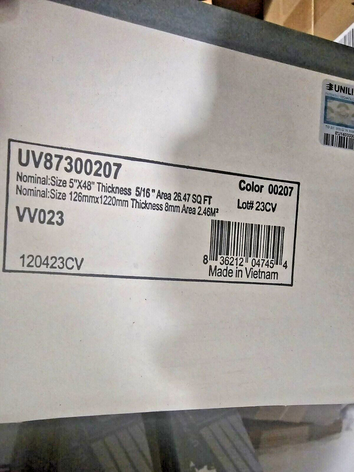 Lot of 4 Boxes CORETEC ORIGINAL VV023-00207 Rocky Mountain Vinyl Flooring Planks