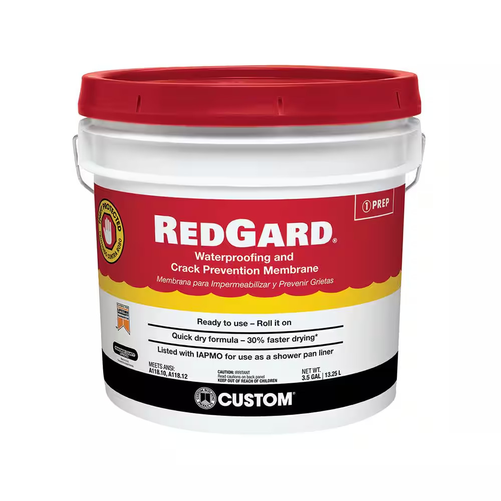 Redgard 3-1/2 Gal. Waterproofing and Crack Prevention Membrane